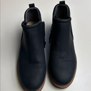 Dr. Scholl's Black Leather Boots